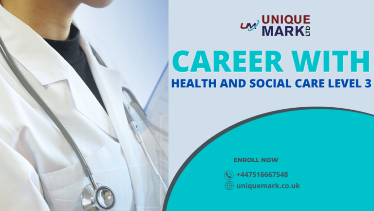 careers with health and social care level 3